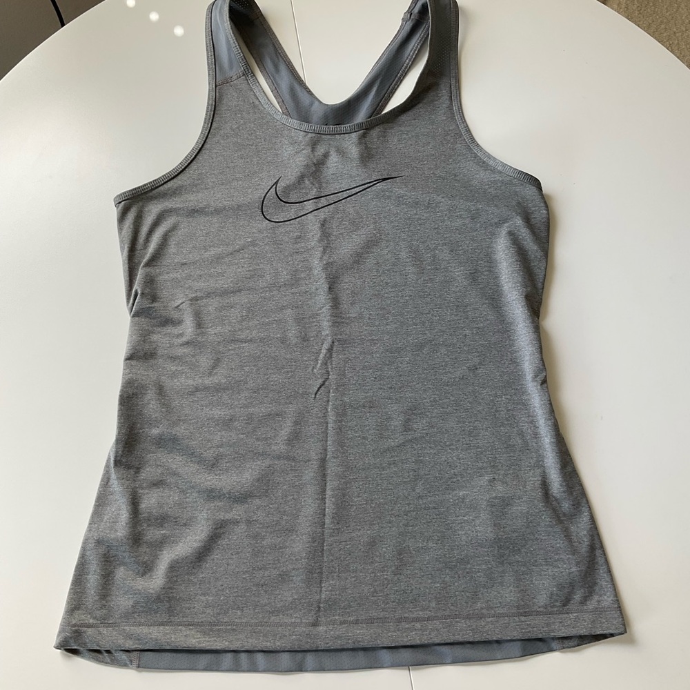 Nike Women's Heather Gray Tank Top